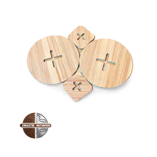 Wooden Tea Coster / Wooden Coaster