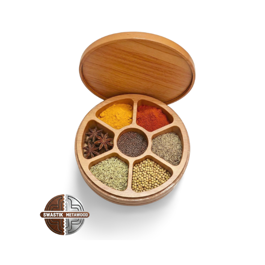 Combo Products : Wooden Spice Box / Wooden Puri Press Machine