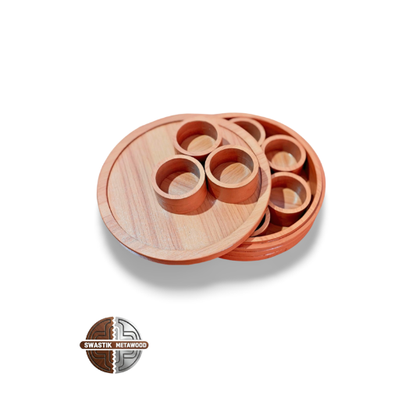Combo Products : Wooden Spice Box / Wooden Papad Maker Machine