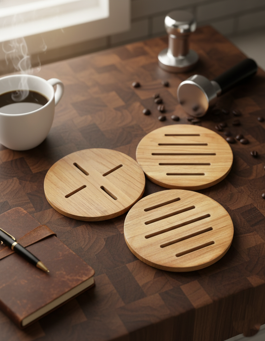 Wooden Tava Coster / Wooden Coster